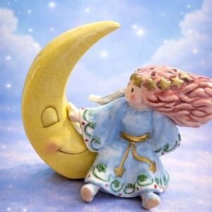 Fitz and Floyd celestial salt and pepper shaker never used part of collection